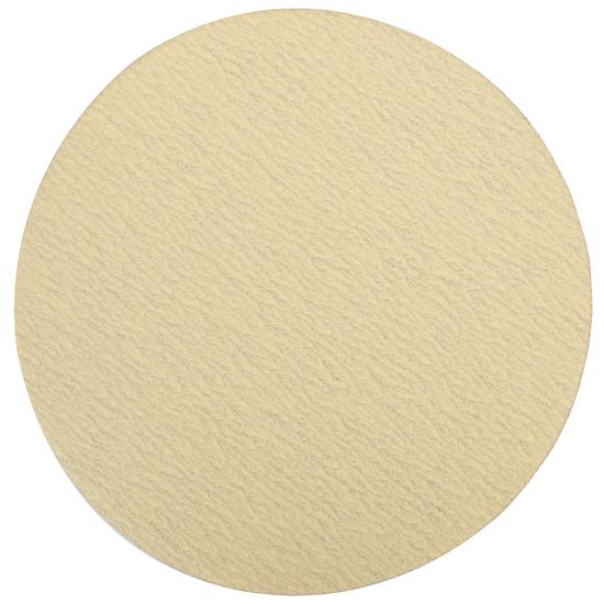 Gold Disc (50 Pieces) 320 Grit 150mm Without Hole Hook And Loop