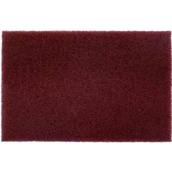 Pad Non Woven Ind. Strength 5pc 150 X 230mm Super Fine Maroon