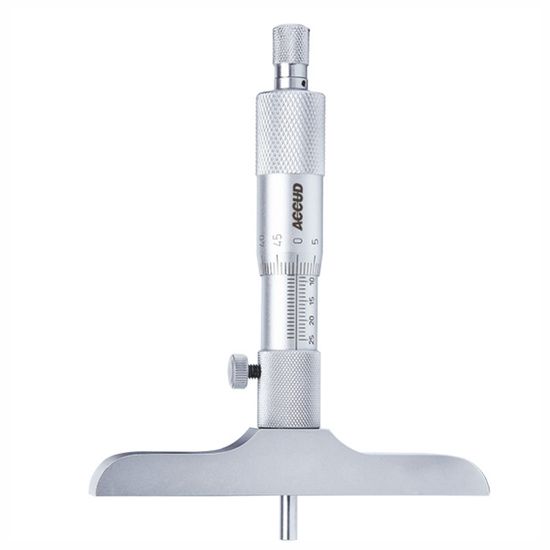Depth Micrometer 0-25mm Base 101.5x17mm