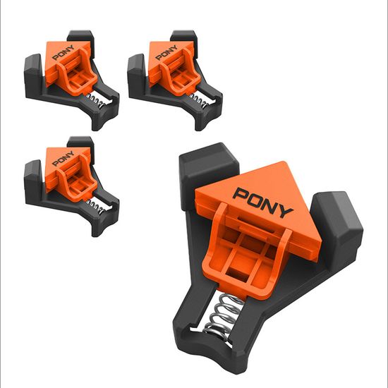 PONY 4pk Quick-release Corner Clamp