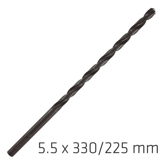Hss Drill Bit 5.5mm 330x225mm Extra Long