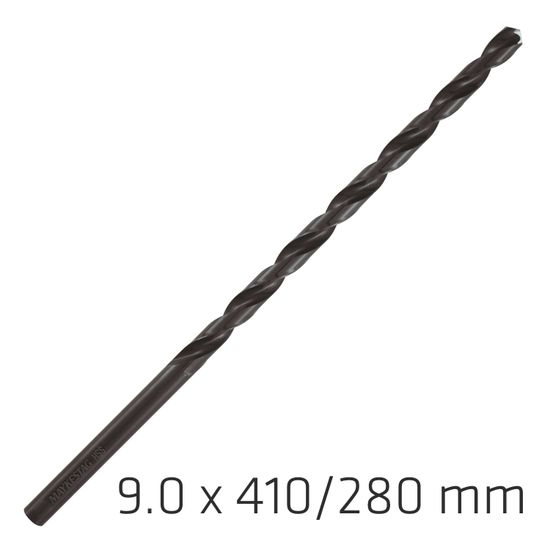Hss Drill Bit 9mm 410x280mm Extra Long