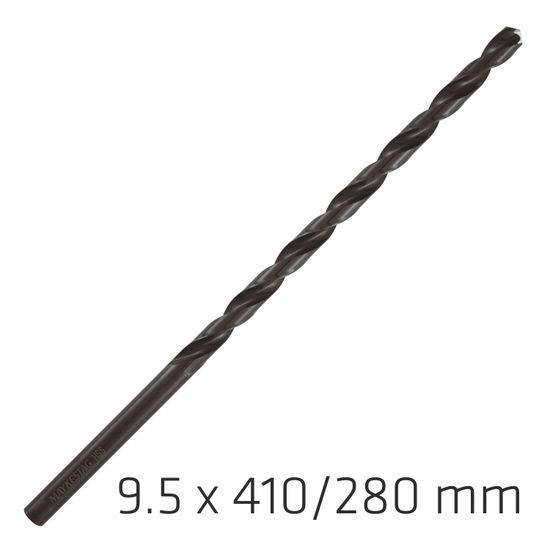 Hss Drill Bit 9.5mm 410x280mm Extra Long