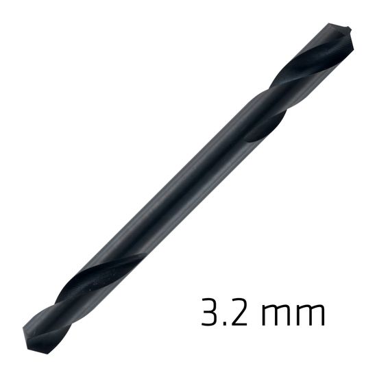 Hss Super Drill Bit Double Ended 3.2mm Pouched