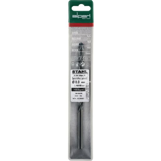 Hss Super Drill Bit Long 10 X 184mm Pouch
