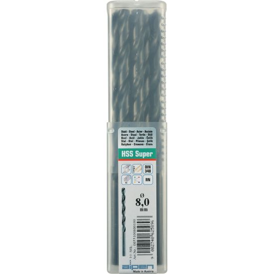 Hss Drill Bit Long 7.5 X 156mm Bulk
