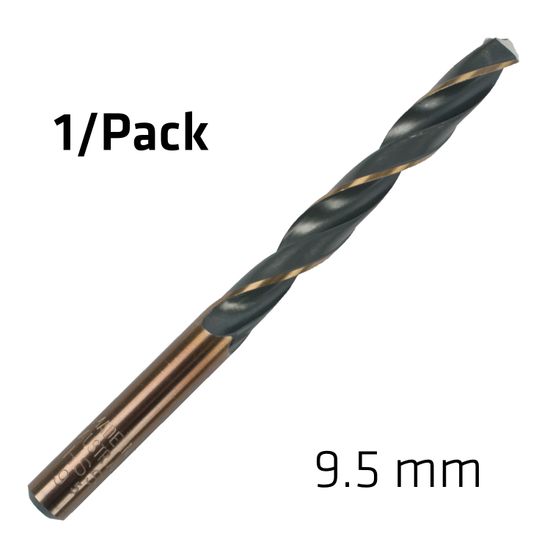 Hss Sprint Master 9.5mm X1 Sleeved Din338 ALPEN Drill Bit