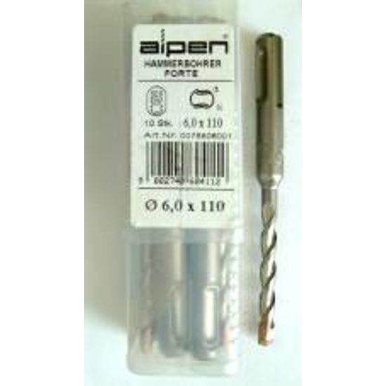 Sds Plus Hammer 110 X 50mm 6mm Bulk
