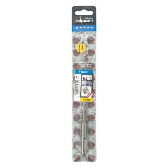 Force X 6.5 X 160/100 Sds-plus Rebar Drill Bit X4 Cutting Edges
