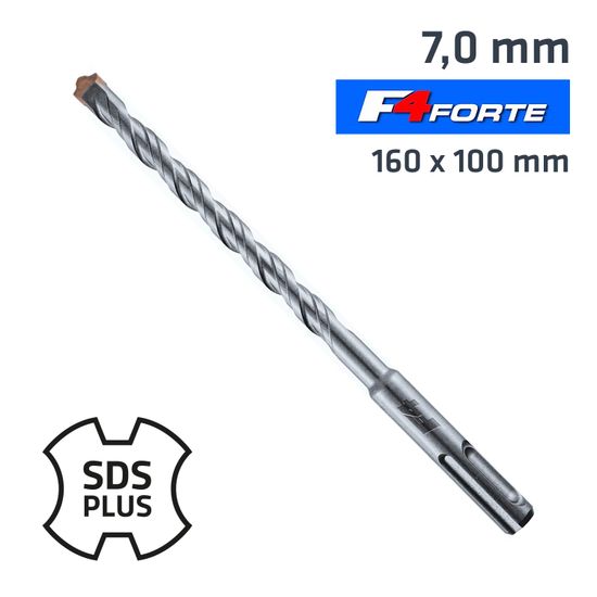 Sds Plus Drill Hammer F4 Bit 160 X 100 7mm