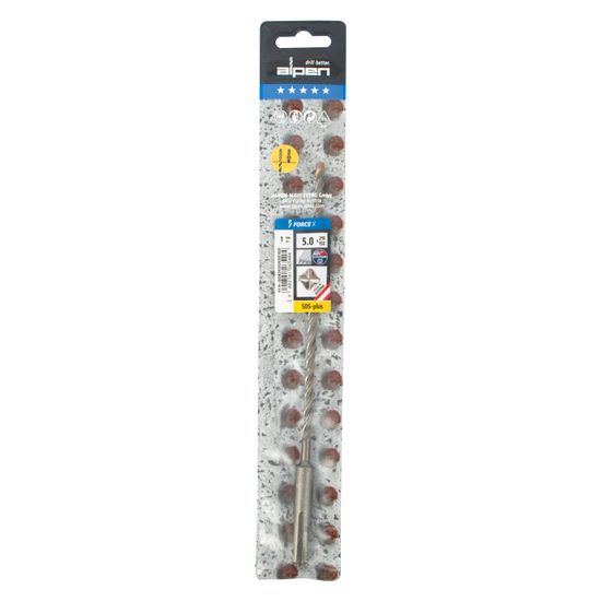Force X 5.0 X 210/150 Sds-plus Rebar Drill Bit X4 Cutting Edges
