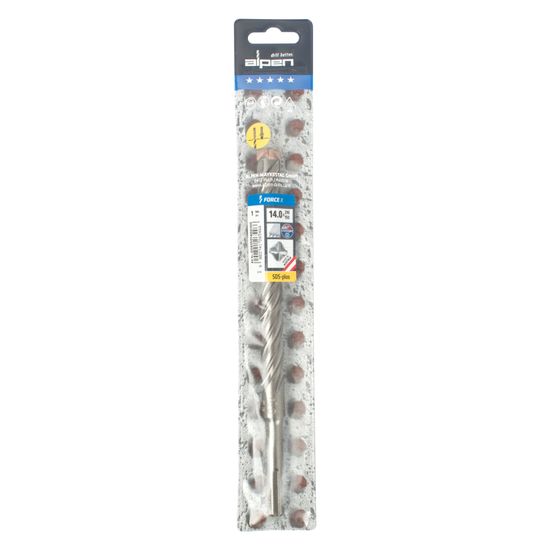 Force X 14.0 X 210/150 Sds-plus Rebar Drill Bit X4 Cutting Edges
