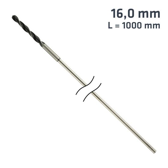 Wood Drill Bit 1000mm 16mm