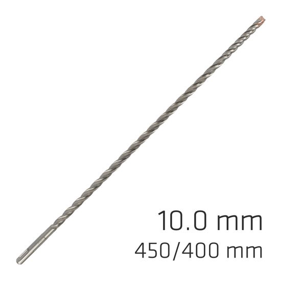Force X 10.0 X 450/400 Sds-plus Rebar Drill Bit X4 Cutting Edges