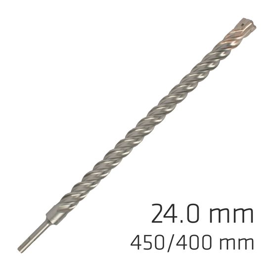 Force X 24.0 X 450/400 Sds-plus Rebar Drill Bit X4 Cutting Edges