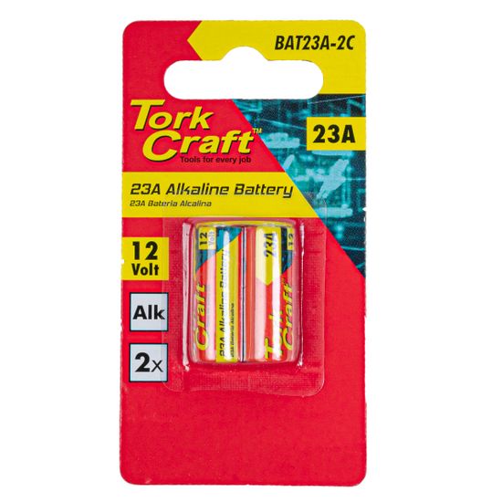 Battery 23a 12v Alkaline 2 Pack Carded