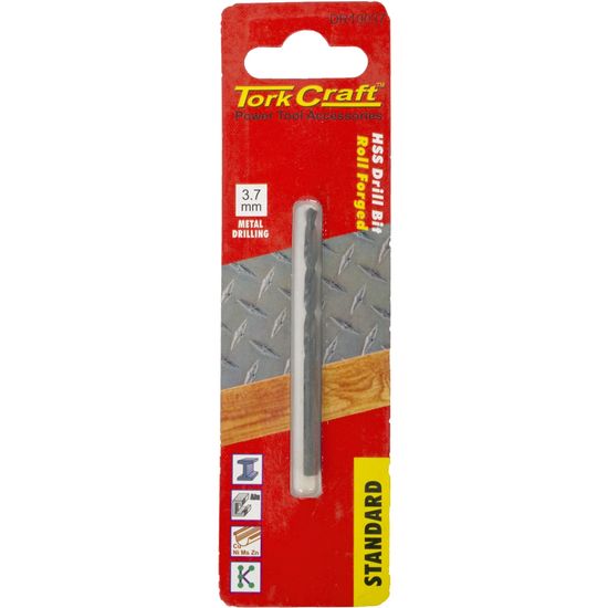 Drill Bit Hss Standard 3.7mm 1/card