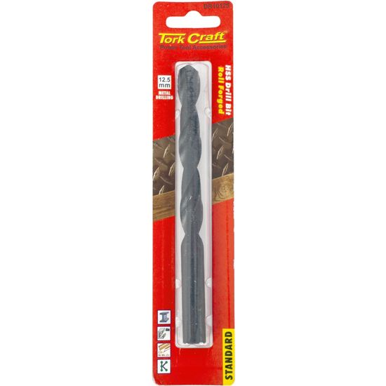 Drill Bit Hss Standard 12.5mm 1/card