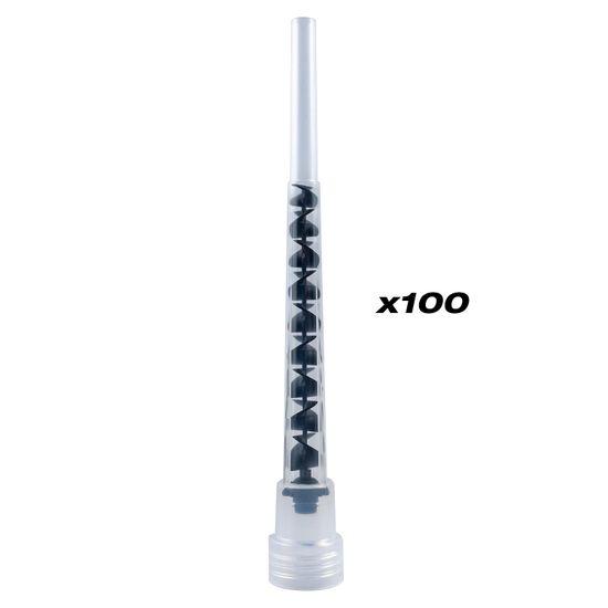 Mixer Nozzles 100pc 2 Component Chemical Anchors
