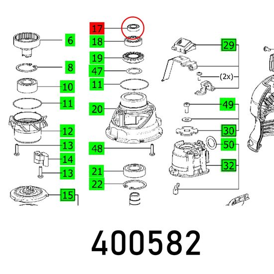 Ball Bearing 6800 2 Rs