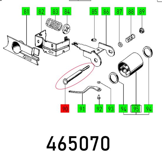 Tracking Axle 12-m8x150