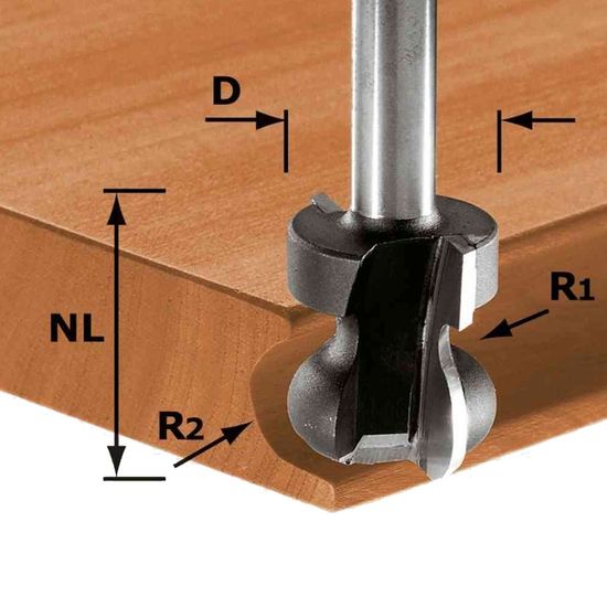 Hand Hole Cutte Hw D22-16-r2,5+r6