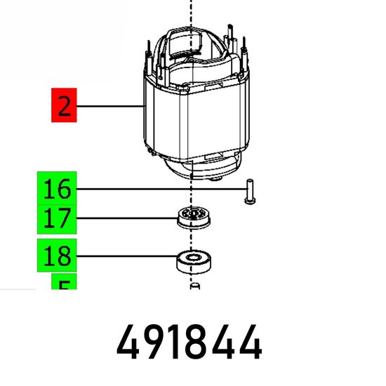 Field Coil Ofk 700 Eq Et-bg