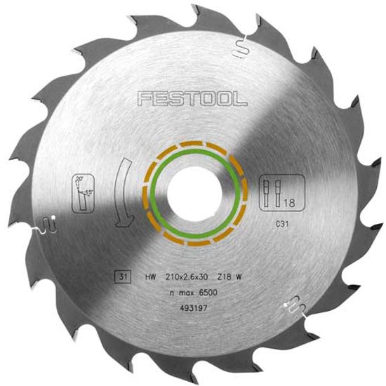 Saw Blade Hw 210x2,6x30 W18