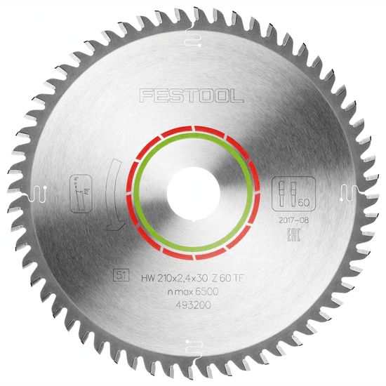 Saw Blade Hw 210x2,4x30 Tf60