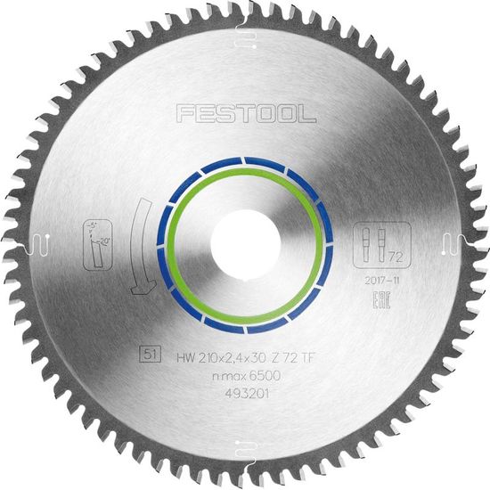 Saw Blade Hw 210x2,4x30 Tf72