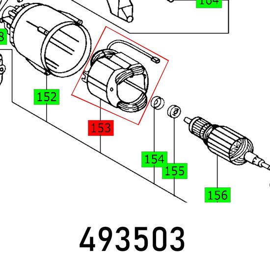 Field Coil Cs 70 Eb 230v