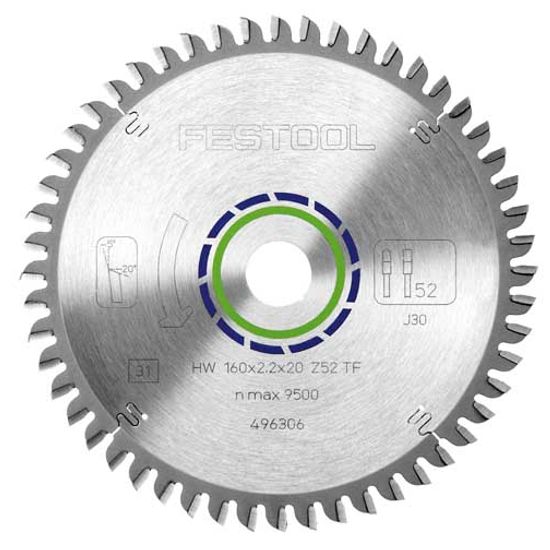 Saw Blade Hw 160x2,2x20 Tf52