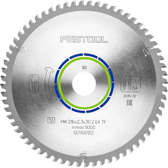 Special Saw Blade 216x2.3x30 Tf64