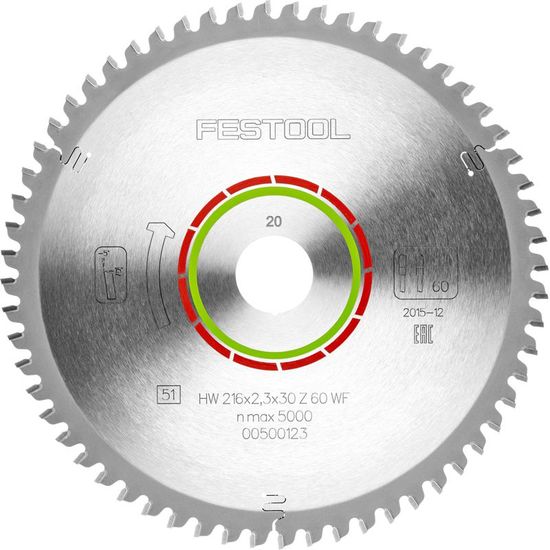 Special Saw Blade 216x2.3x30 Wz-fa60