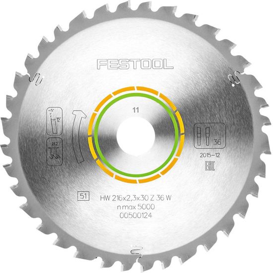 Universal Saw Blade 216x2.3x30 W36