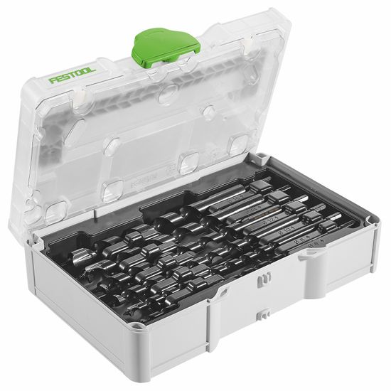 FESTOOL SYS3 S 76-SB CE-SORT/6 Auger Bit Set In Systainer&sup3; S
