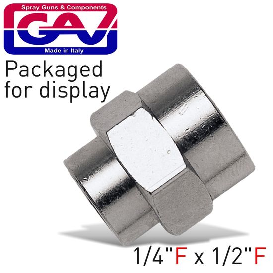Reducing Socket 1/4 X 1/2 F/f Packaged