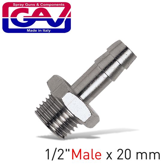 Hose Adaptor 1/2'male X 20mm Hose