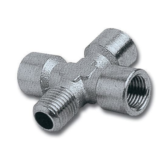 4-way Connector 1/4'3f/1m Packaged