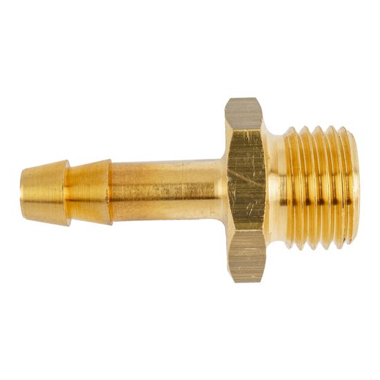 Brass Hose Tail 1/4 M X 6mm