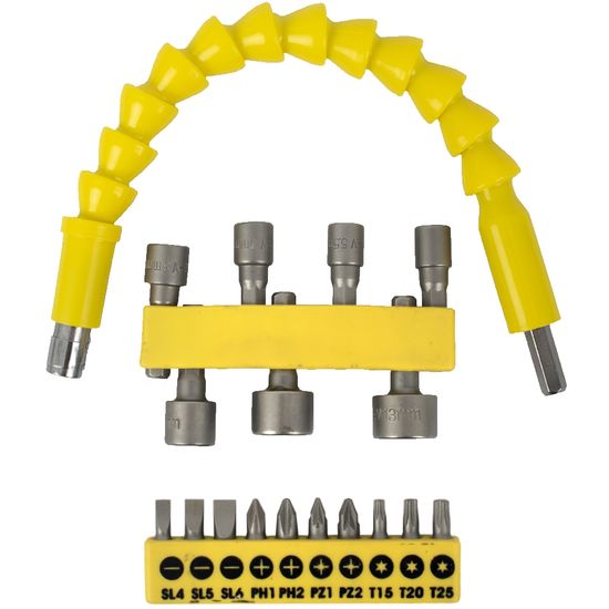 19 Piece Flex. Shaft & Nutsetter Set