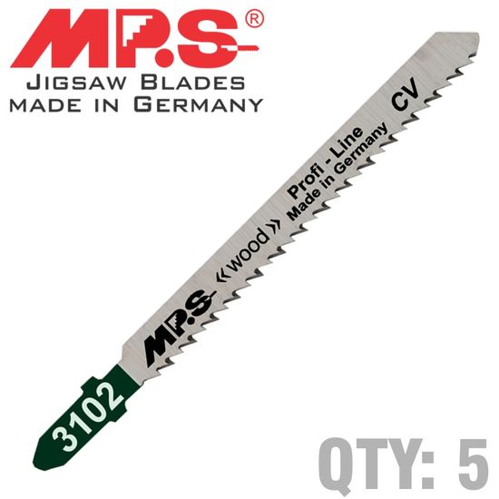 Jigsaw Blade Wood T-shank 10tpi T101br