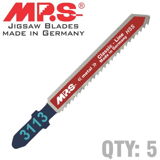 Jigsaw Blade Metal T-shank 13tpi T118b