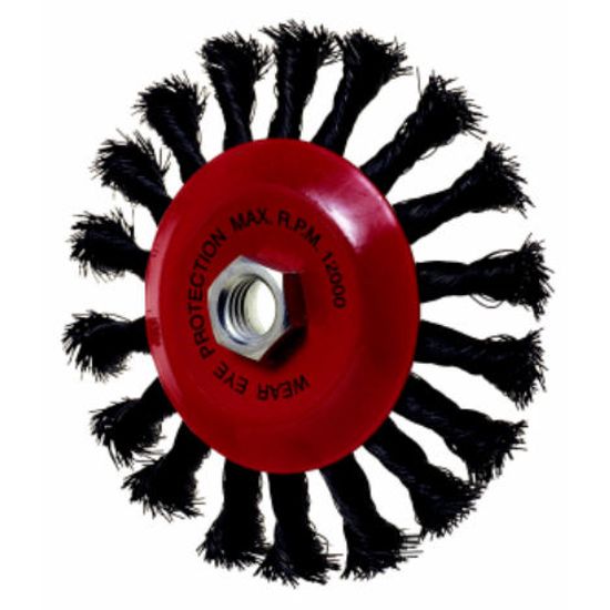Tw.wire Con. Wheel Brush 100mm
