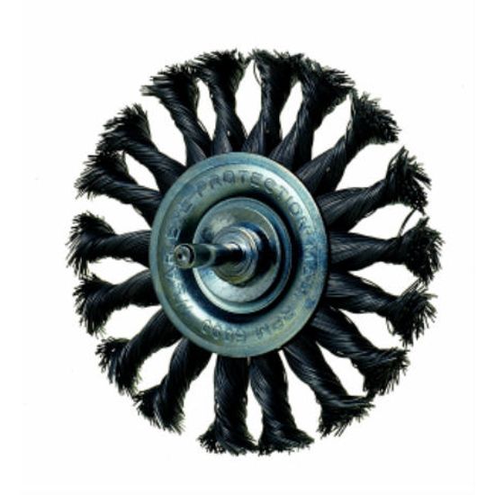 Twisted Wire Wheel Brush 75mm