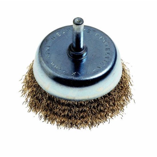50 X 6mm Brass Wire Cup Brush