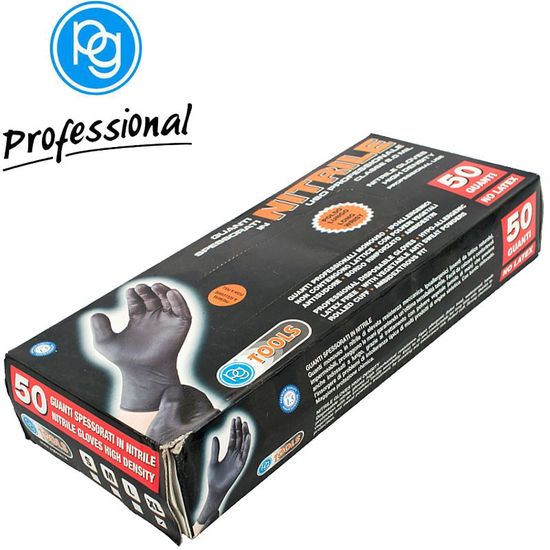Nitrile Gloves Extra Large 50 Pce High Density ( X25 Pairs )