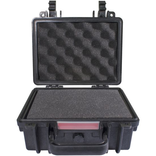 Hard Case 250x220x120mm Od With Foam Black Water & Dust Proof (221609)