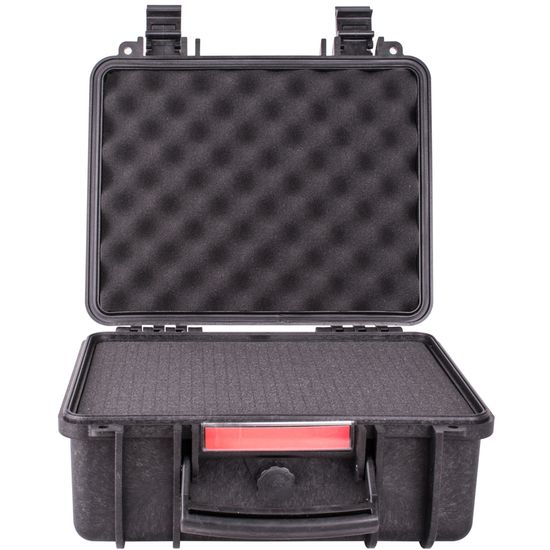 Hard Case 350x315x165mm Od With Foam Black Water & Dust Proof (312413)