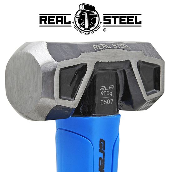 Hammer Sledge/cross Strike 900g 2lb Graph. Handle REAL STEEL